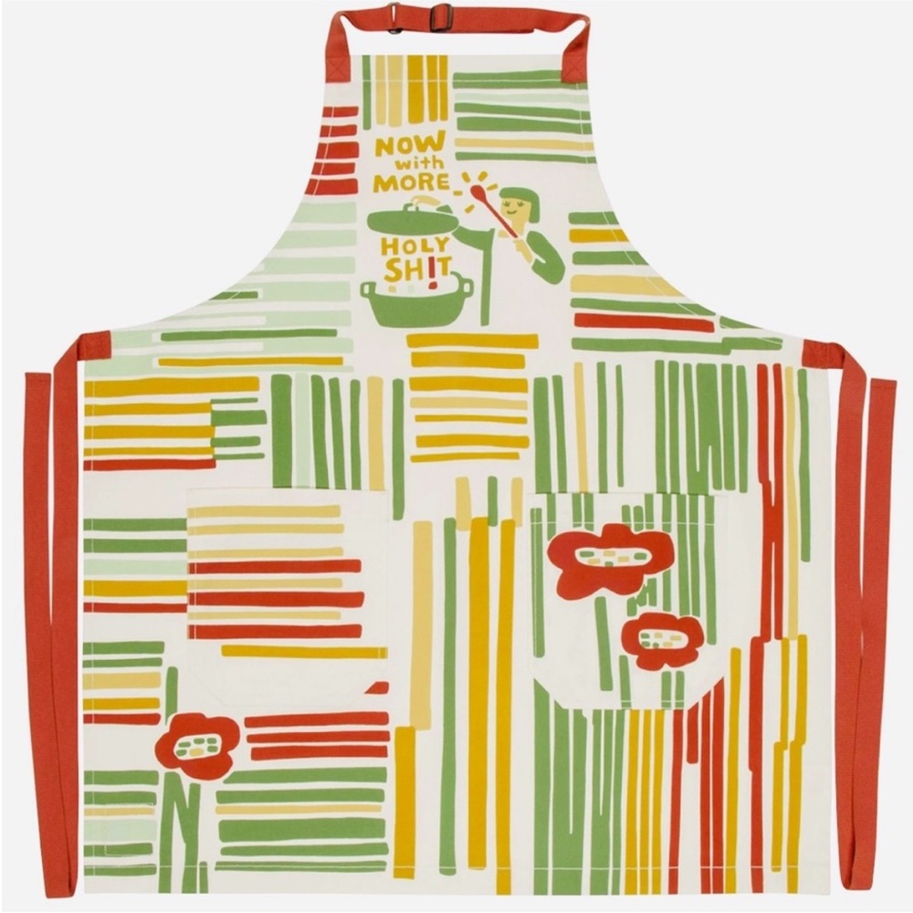 Blue Q Apron - Now With More Holy Sh!T - Funny Unisex Cooking Gift